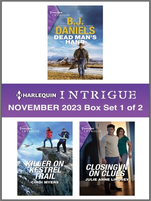 cover image of Harlequin Intrigue November 2023--Box Set 1 of 2